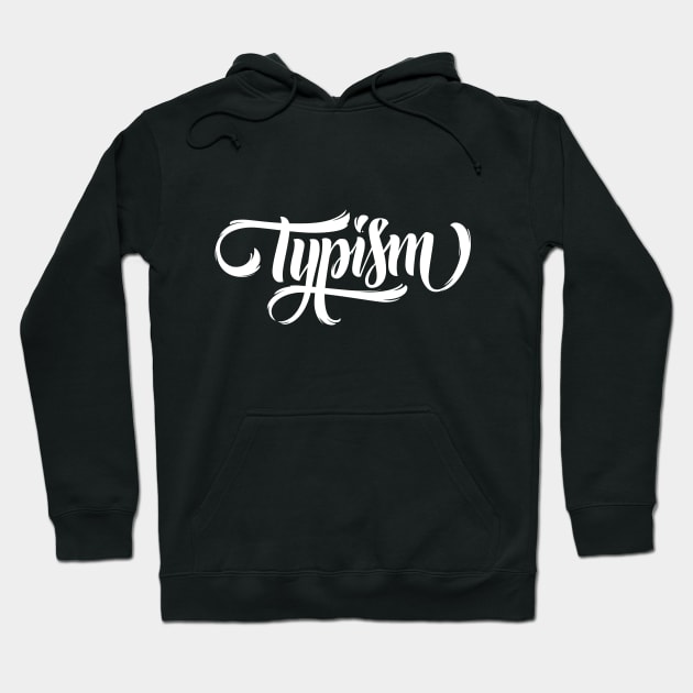 Typism 3 logo Tee Hoodie by typism